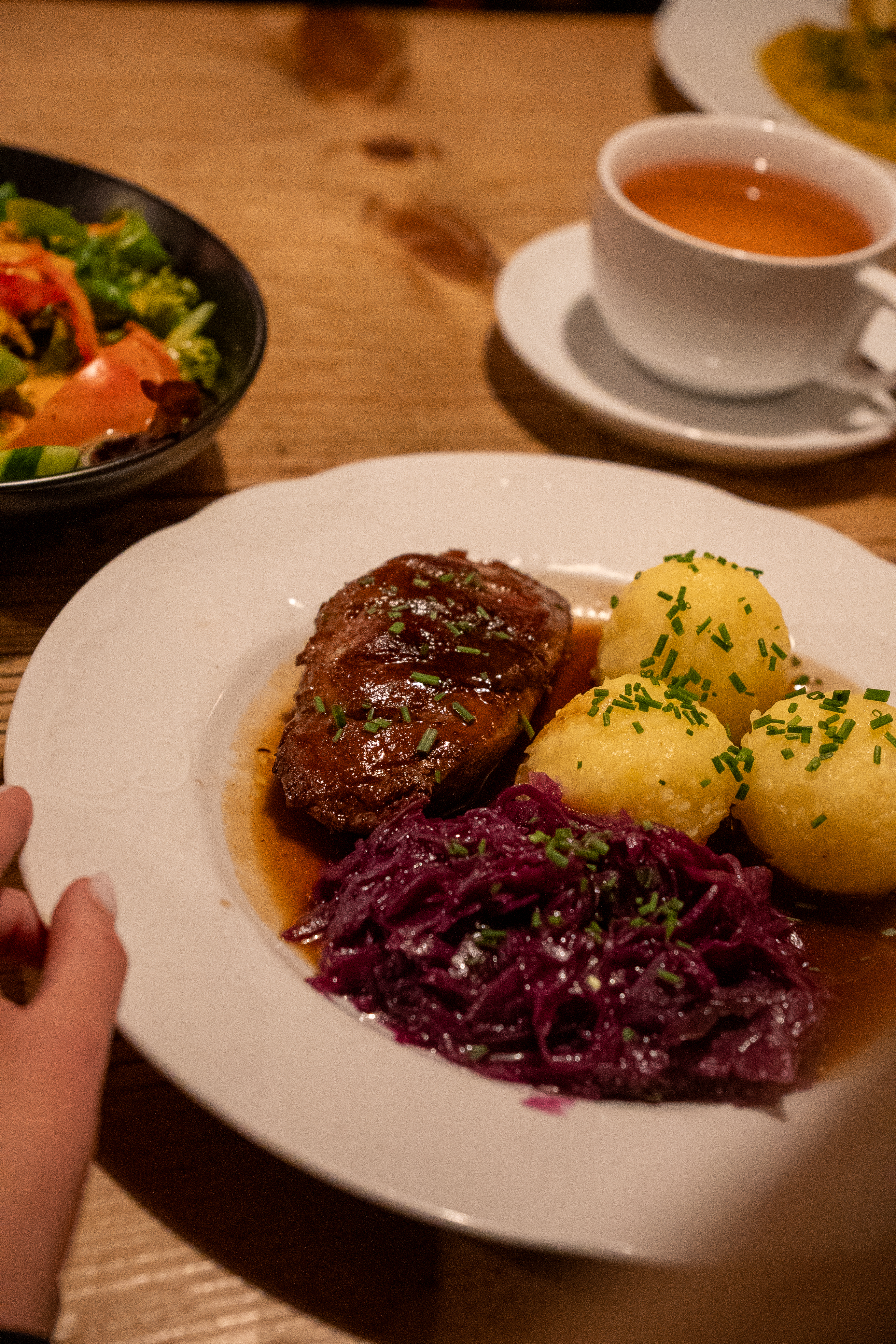 Gedeckter Tisch